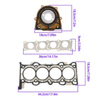 Cylinder Head Gasket Set for Land Rover Range Rover Evoque (2012-2017)