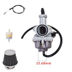 Carburetor with Throttle Cable for Honda CB125S XR100 CRF100F XL100S XR200R