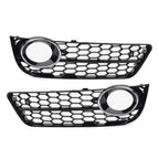 Honeycomb Mesh Fog Light Grille Cover for Audi A5 (2008-2011)