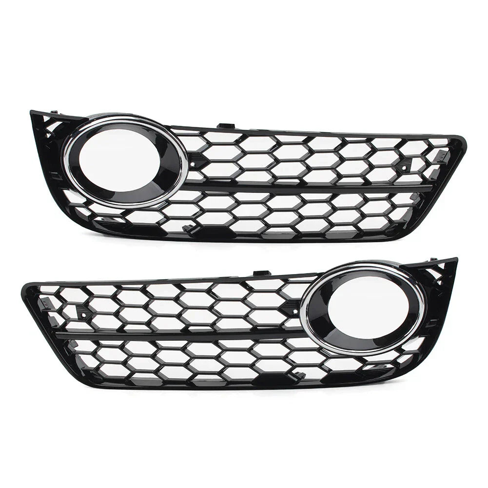 Honeycomb Mesh Fog Light Grille Cover for Audi A5 (2008-2011)