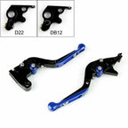 Adjustable Brake Clutch Levers for Ducati Monster 695 (2006–2009) Blue T9