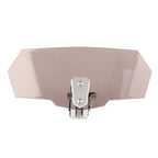 Adjustable Clip-On Windshield Windscreen for Universal Motor Tan