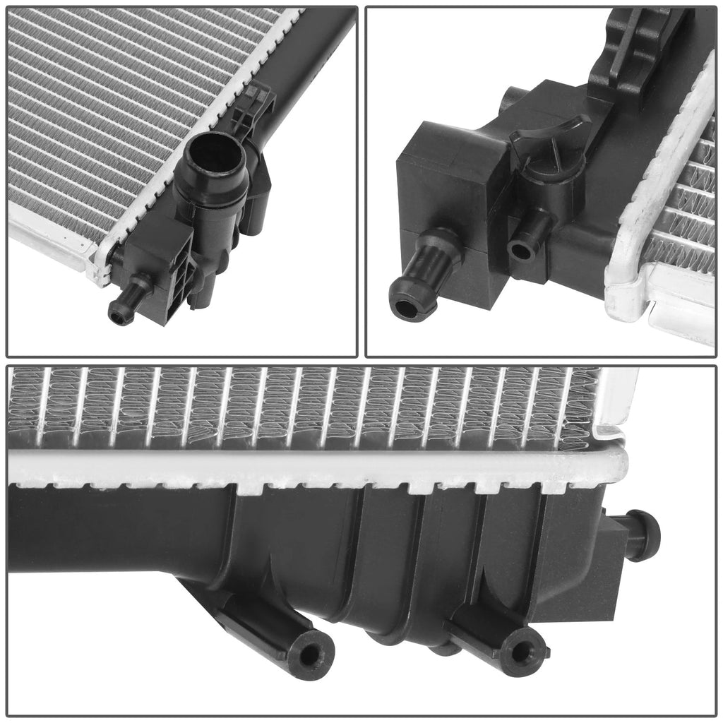 Full Aluminum Replacement Radiator for Fiat 500 (2012–2019) DPI 13245