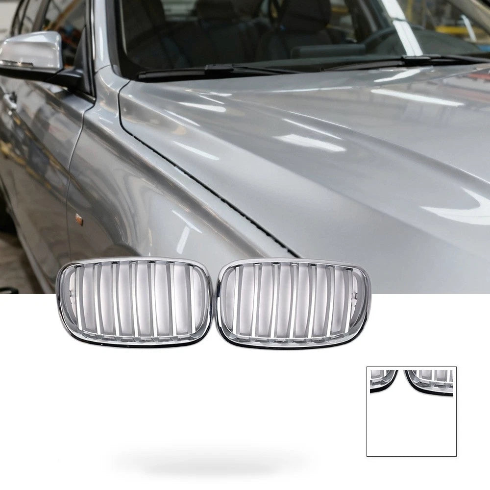 Front Bumper Grille for BMW X5 E70 (2007–2013) Chrome Mesh Style