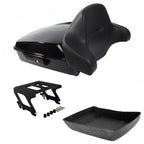 Chopped Trunk Backrest Solo Mounting Rack for Harley Low Rider (2018–2025)