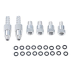 6 Piece 3/8 Inch Swivel Adapters for Outboard Motor (Gear Oil Pump)