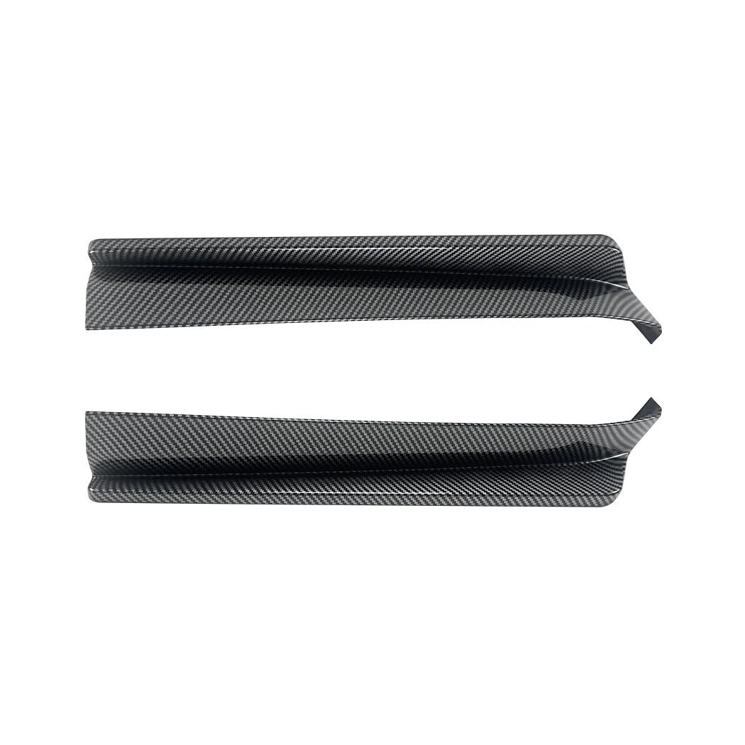 Carbon Fiber Style Rear Bumper Side Aprons Spats for Subaru WRX STI (2015–2021)