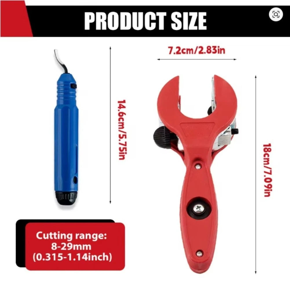 Ratchet Tube Cutter for Copper Aluminum Pipes (8-29mm)
