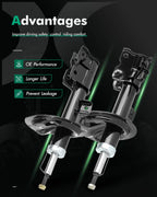 Front Shocks Struts for Nissan Quest (2004–2009)