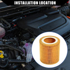 Engine Oil Filter Replacement for BMW 1 Series M (2011)
