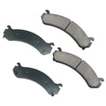ProAct Disc Brake Pads for Chevy C3500 Silverado 3500 Sierra 3500 (Akebono)