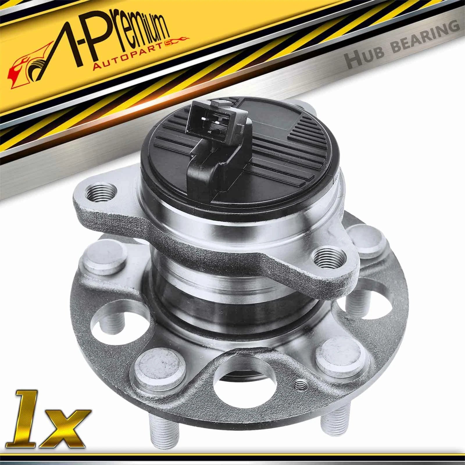 Rear Wheel Hub & Bearing Assembly with ABS for Hyundai Elantra
