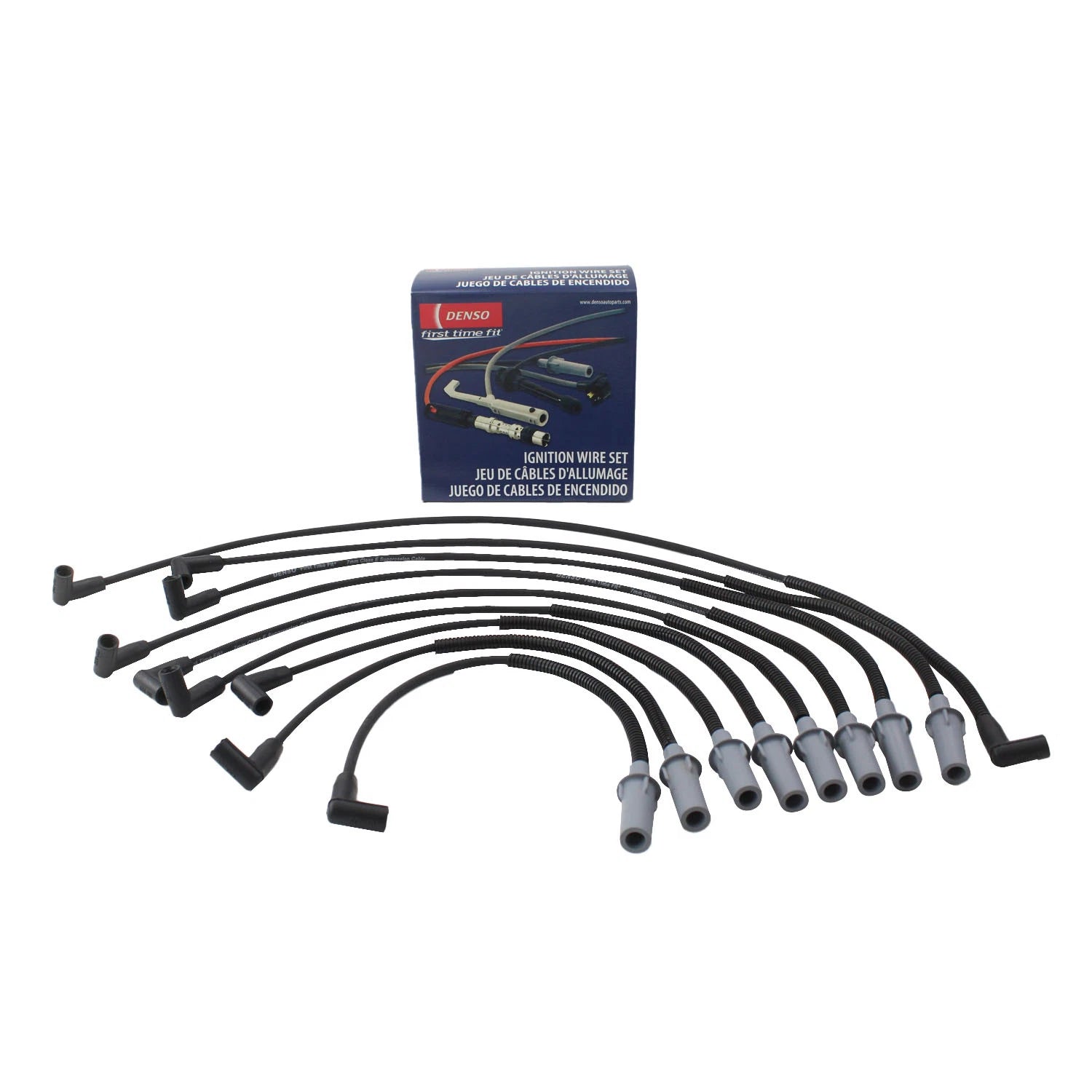 Set of 8 Spark Plug Wires for Dodge B150 B1500 B250 B3500 (V8, 671-8113)