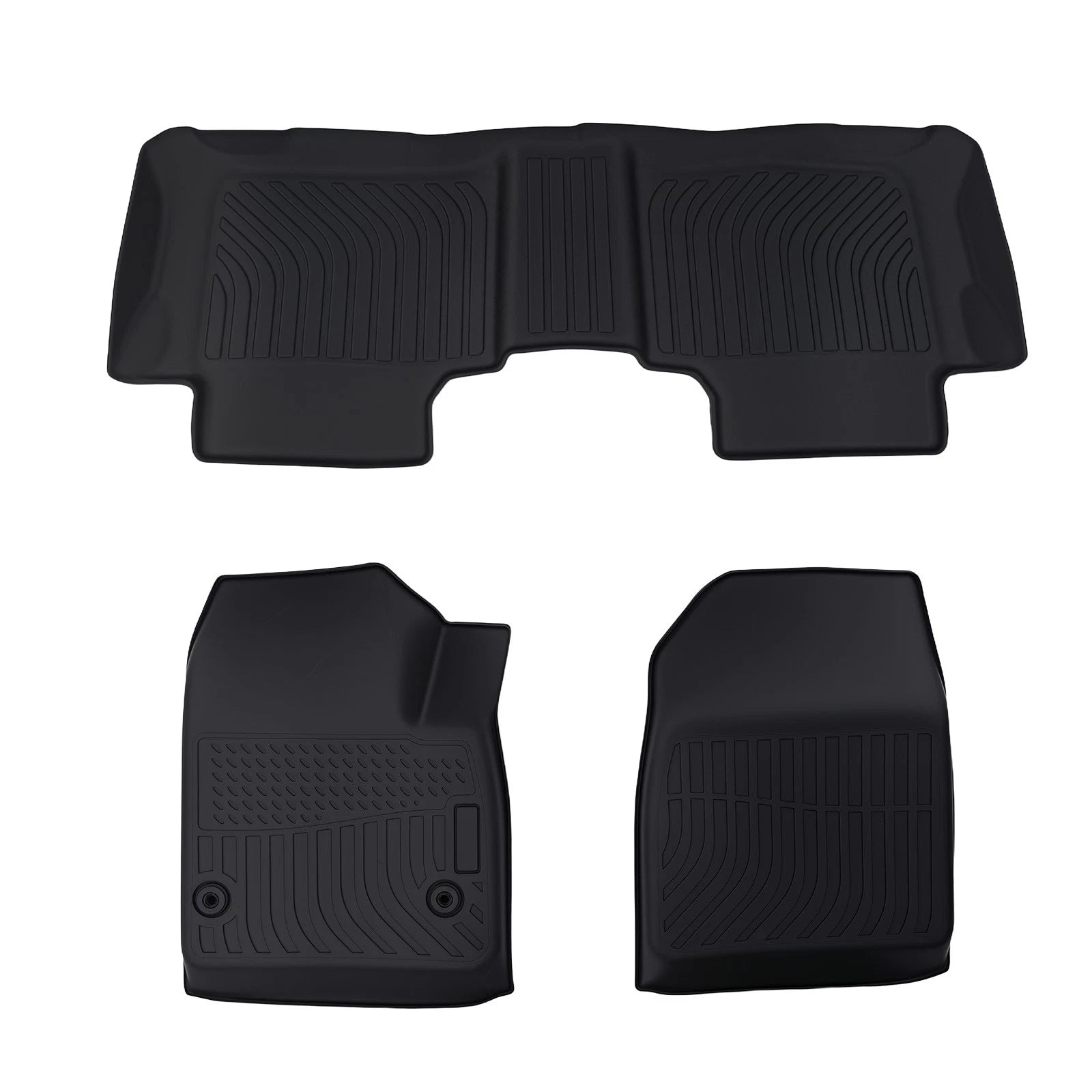 All Weather Black Floor Mats Liner for Chevrolet Blazer (2019–2025)