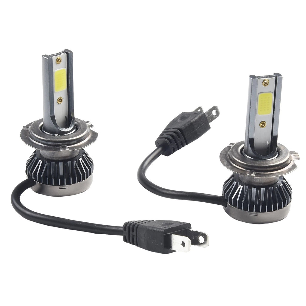 2X 110W LED Headlight Bulbs 6000K 20000LM Waterproof Anti Flicker for