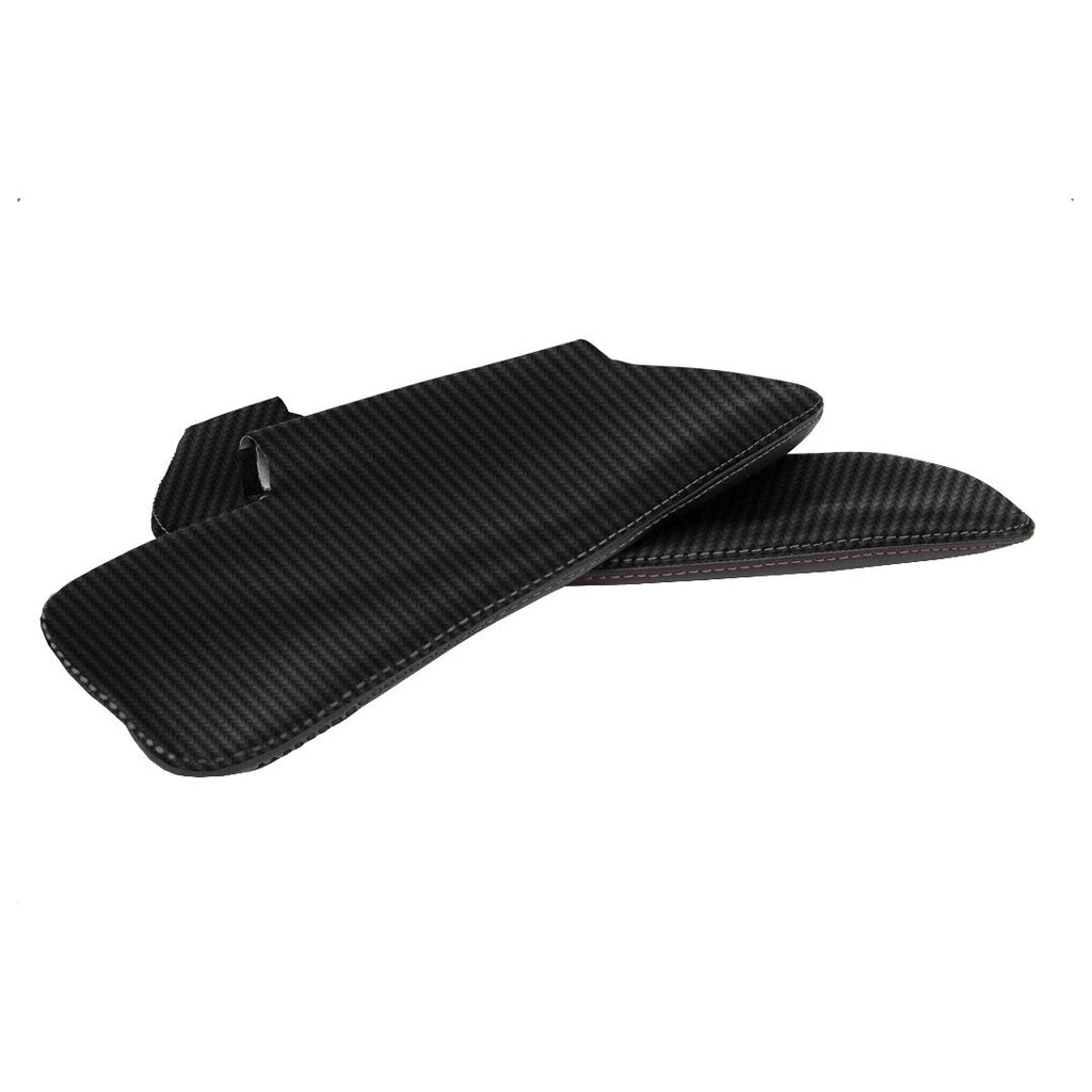 Sunvisor PVC Carbon Covers for Ford Mustang (2005–2009) Black