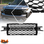 Front Bumper Grille for Chevrolet Silverado 1500 LTD RST LT Trail Boss LTZ (2019–2022)
