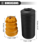 Set of 2 Front Suspension Bump Stop Shock Absorber Strut Boot Kit for BMW X3 X4 (2011–2021)