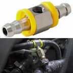 3/8” Fuel Line Pressure Gauge Sensor T-Fitting Adapter
