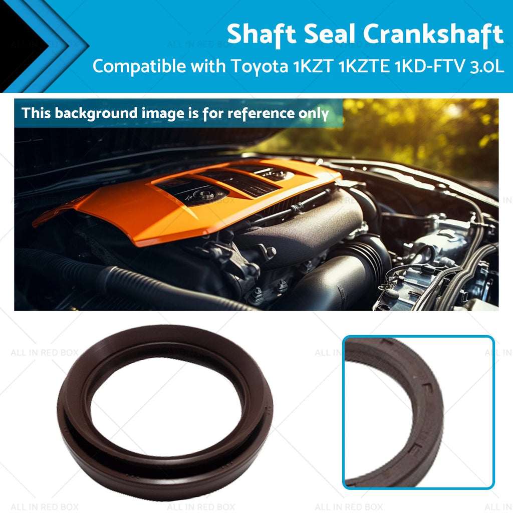 Shaft Seal Crankshaft for Toyota 1KZT 1KZTE 1KD-FTV 2KD-FTV (1990–2023)