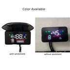 LCD Motor Speedmeter Display for Electric Bikes (48V 72V)