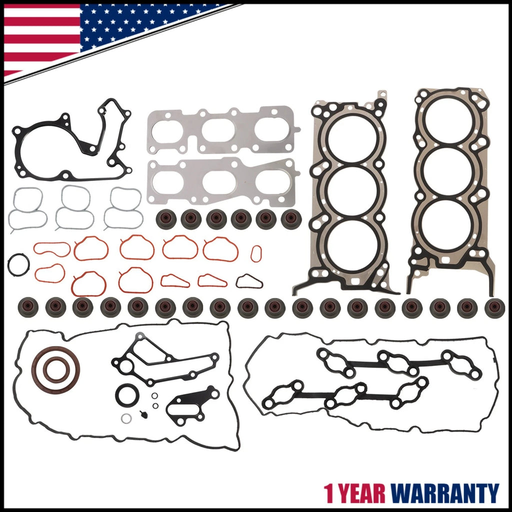 Set of Engine Head Gasket Kit for Kia Sorento, Cadenza, Hyundai Azera (3.3L)