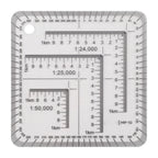 Coordinate Ruler for Geographical Learning Applications (7cm)