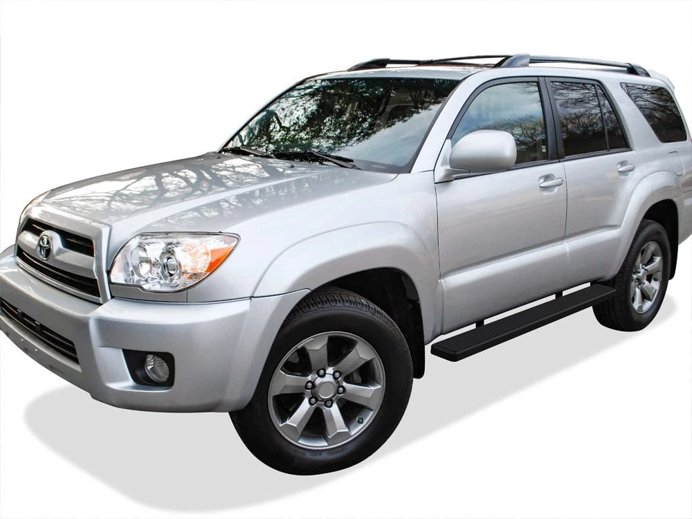 Running Boards for Toyota 4Runner (2003-2009) - 6 Inch Matte Black