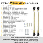 2 Tie Rods Set for Polaris Sportsman 400 450 500 570 600 700 800 (2005–2021)