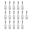 Set of 16 SJ Hooks for Rubber Rope Shock Cord Tarp Tie Down Bungee Cord