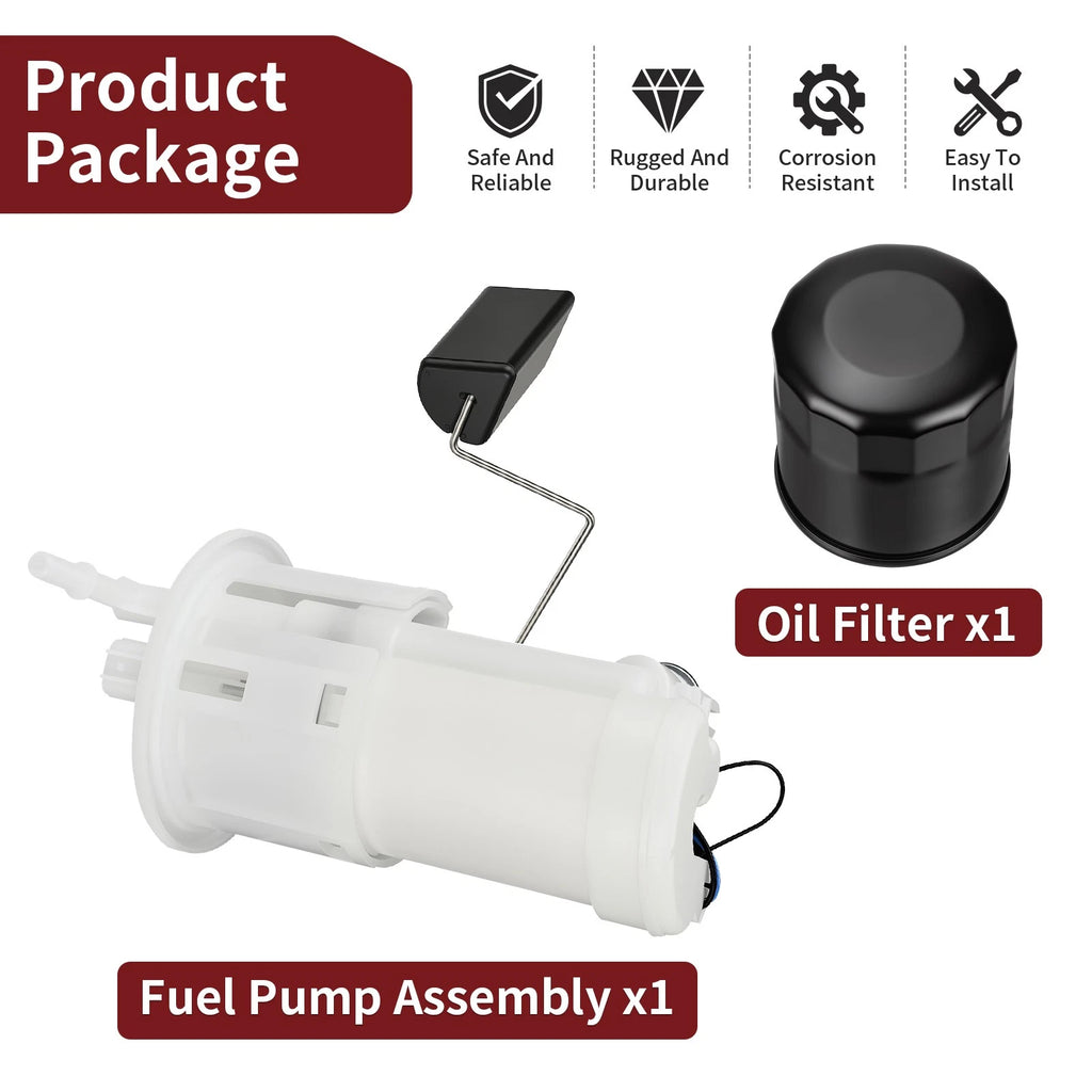 Fuel Pump Assembly w/ Oil Filter for Yamaha FZ6 (2004–2009) 5VX-13907-01-00