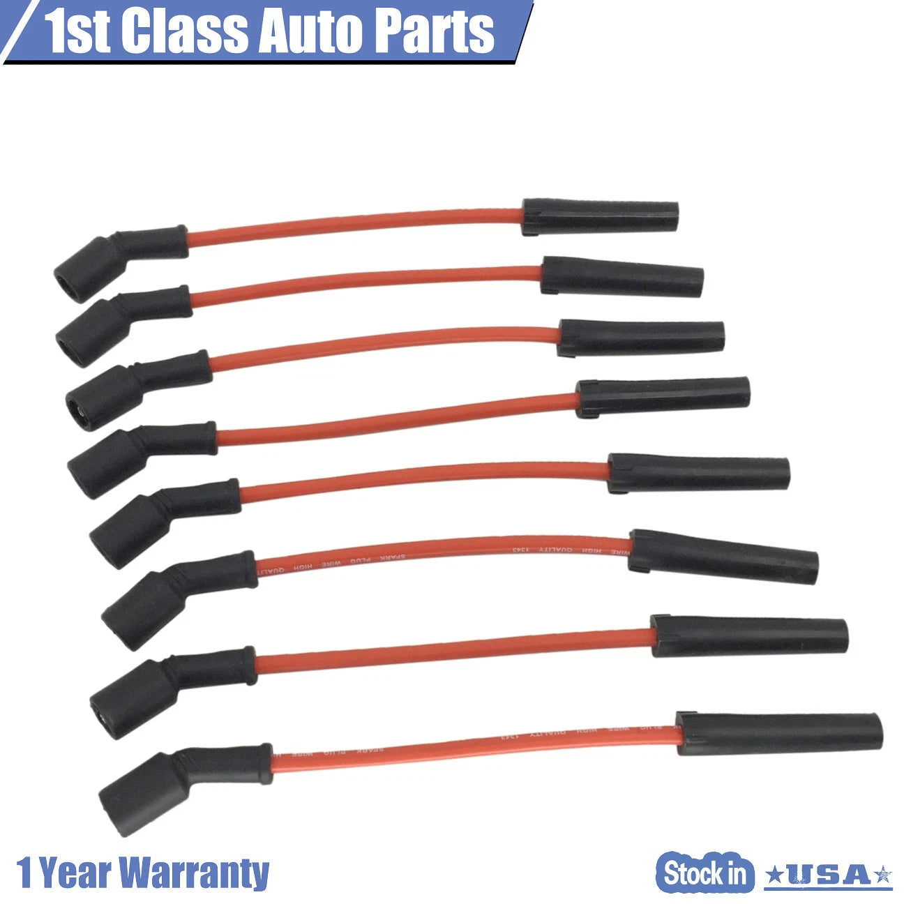 Spark Plug Wire Set for GM Truck LS-LQ Series 4.8L (1999–2005)