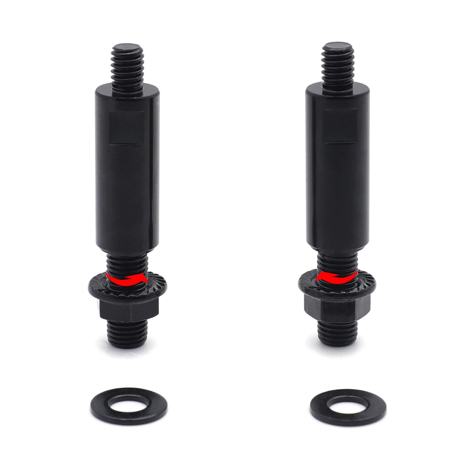 1-1/2" Raised Mirror Adapters for Ducati (Clockwise & Counter-Clockwise)