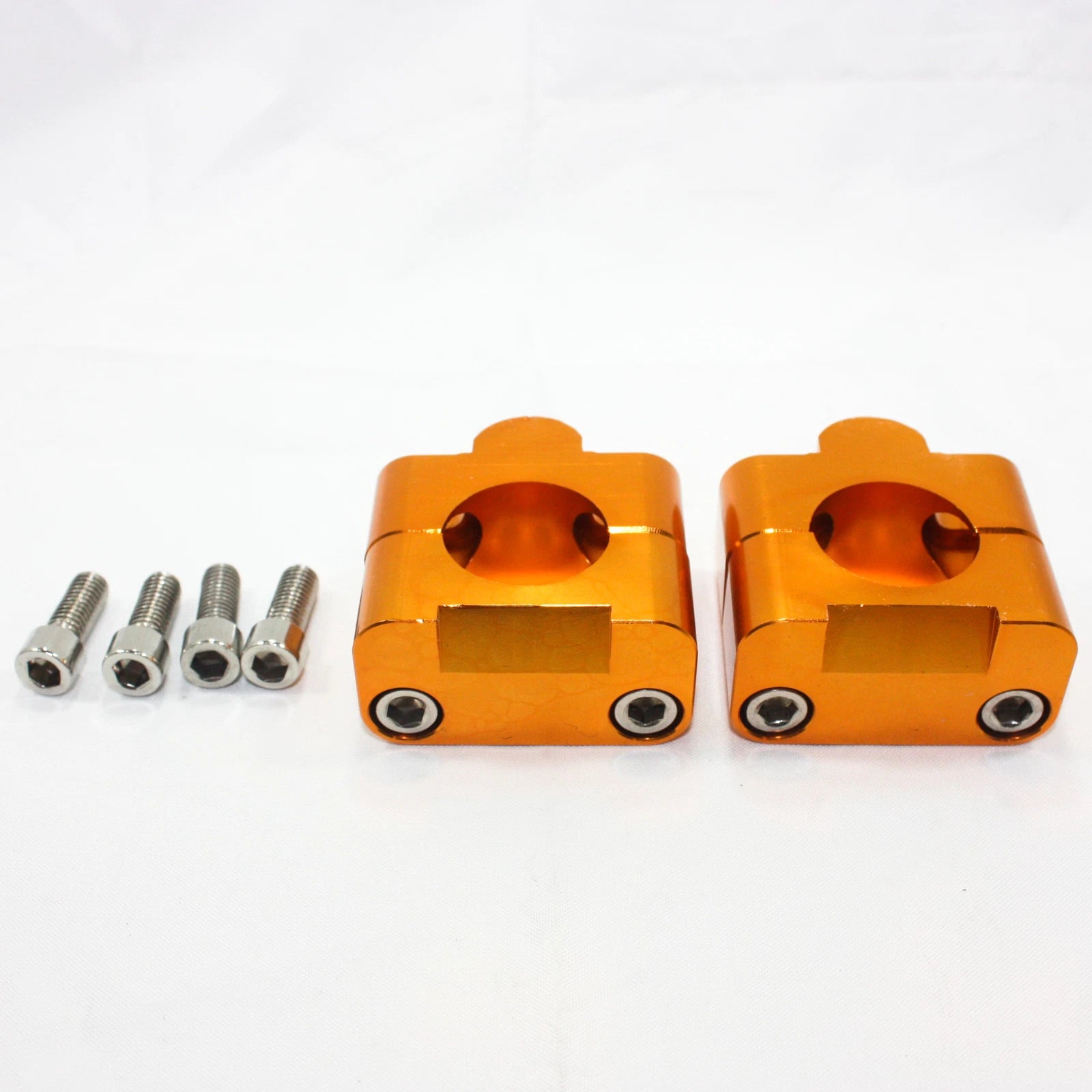 CNC Gold Handle Bar Clamp Riser for Pit Pro Trail Dirt Quad Bike ATV (N/A)