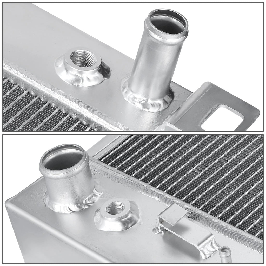 2X Aluminum Core 2 Row Cooling Radiator for Silverado Sierra Yukon (1999–2014) DPI 2370