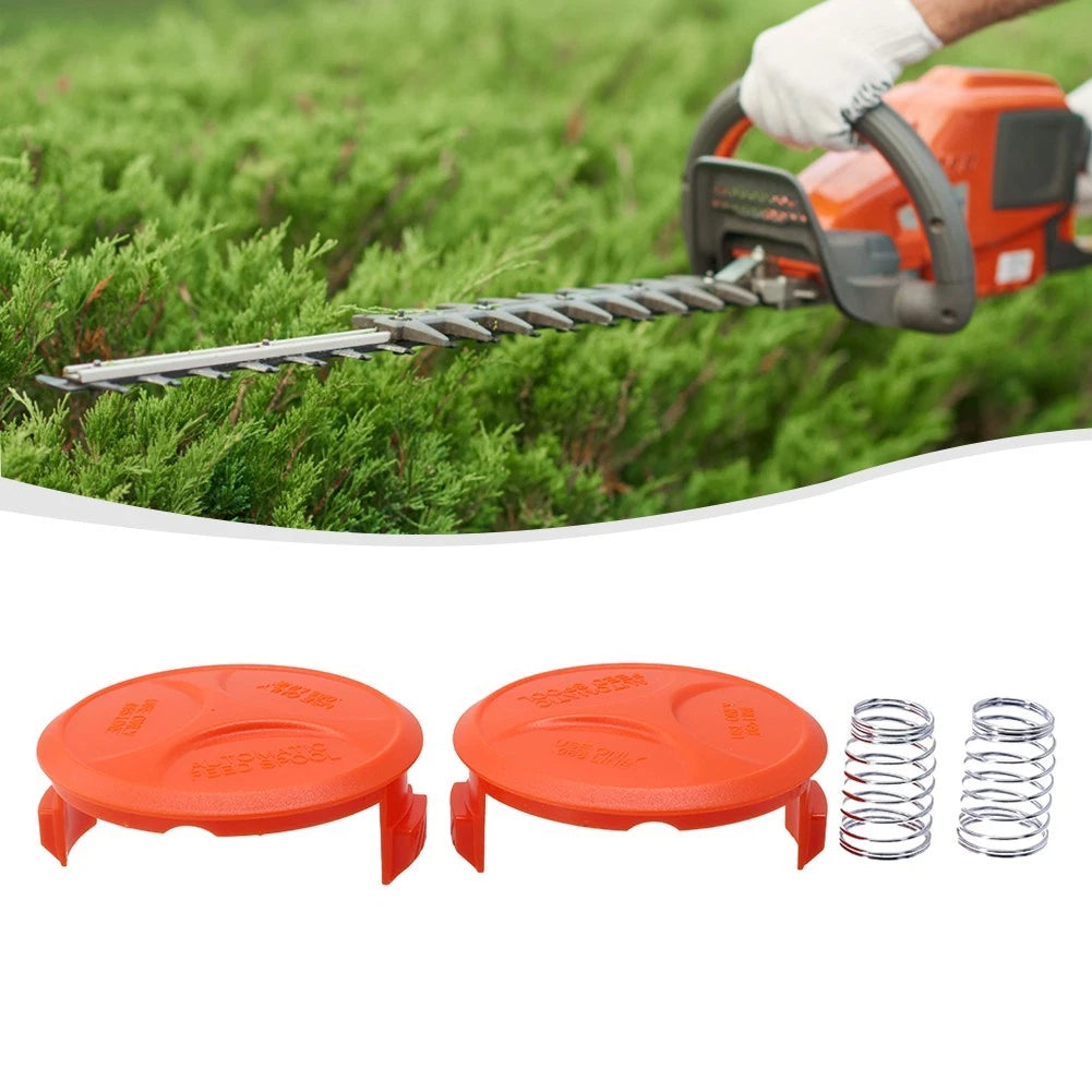 Set of 2 Spool Covers for Garden Outdoor Replacement (GL4525/GL5028/GLC120)
