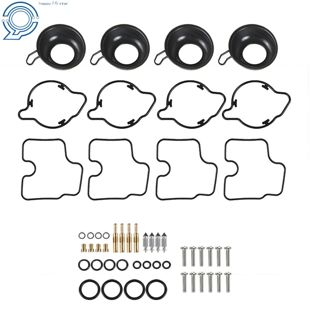 Set of 4 Carburetor Repair Kits for Honda CBR600F4 (1999–2000)