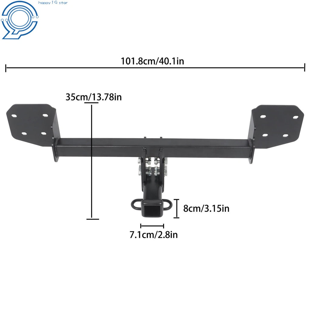Class 3 Trailer Hitch 2" Receiver for Subaru Outback (2010–2019)