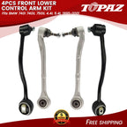 Set of 4 Front Lower Control Arms for BMW 740i 740iL 750iL (1995–2001)