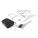 Passenger Backrest Sissy Bar w/ Luggage Rack for Yamaha Vstar 400 (98-22)