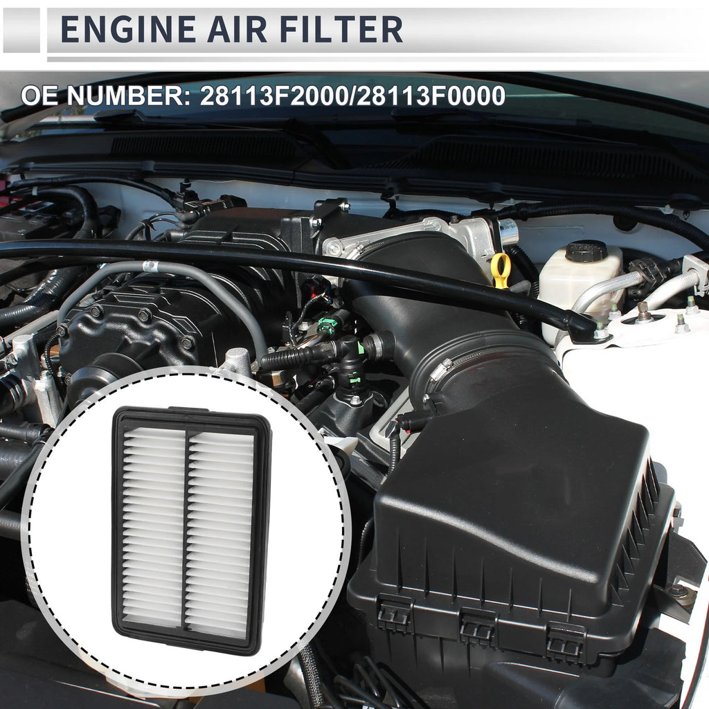 Engine Air Filter No. 28113F2000/28113F0000 for Hyundai Elantra (2017–2020)