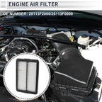 Engine Air Filter No. 28113F2000/28113F0000 for Hyundai Elantra (2017–2020)