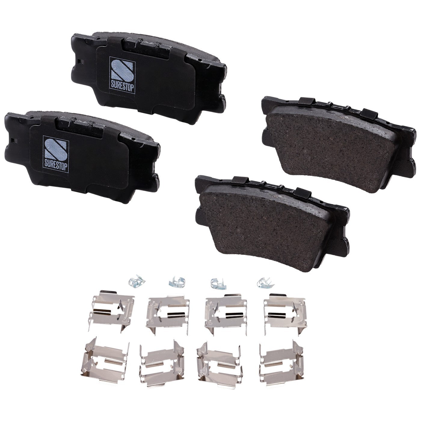 Set of 4 Rear Brake Pads for Toyota Camry, RAV4, Avalon, Lexus ES350
