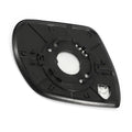 Left Side Heated White Mirror Glass for Hyundai Santa Fe (2009-2012)