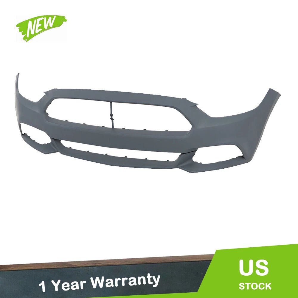 Primed Front Bumper Cover for Ford Mustang (2015–2017)