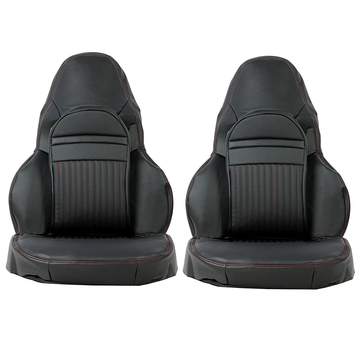 Set of 2 Black Seat Covers for C5 Corvette (1997–2004)
