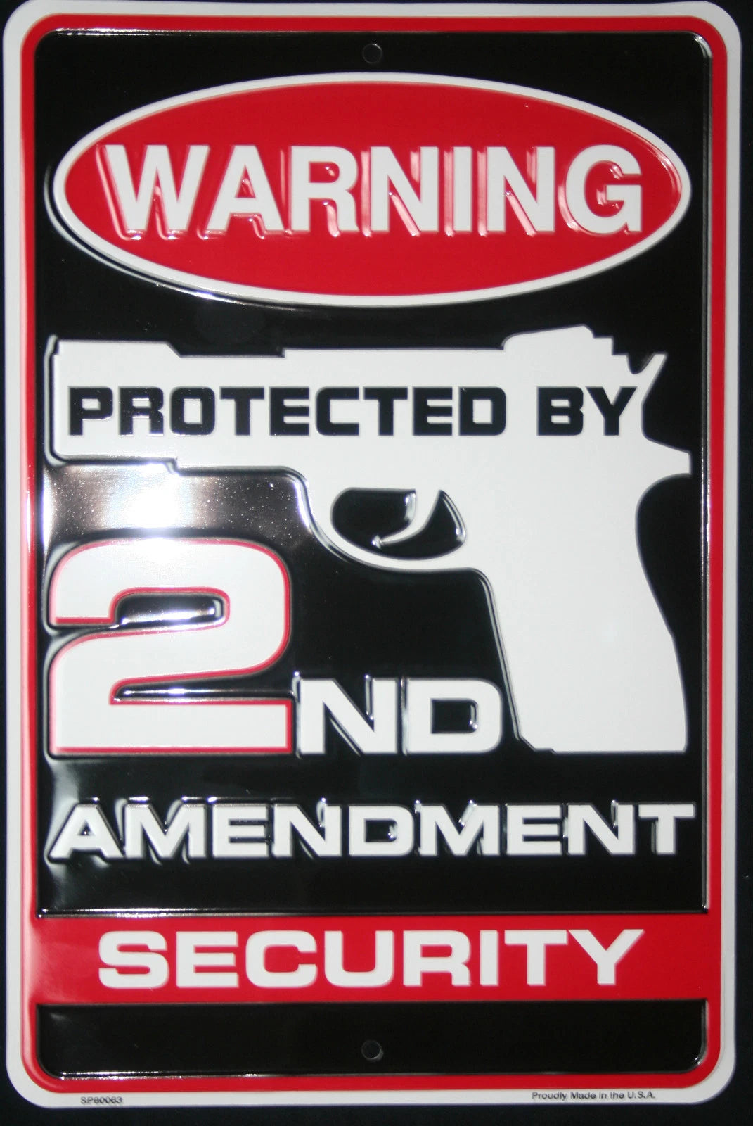 WARNING Sign for Man Cave Cabin Shop Owner Home