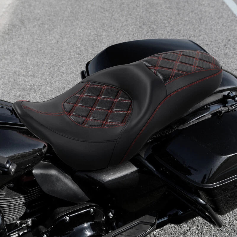 Driver & Passenger Seat for Harley Touring Electra Road Street Glide (2009–2023)