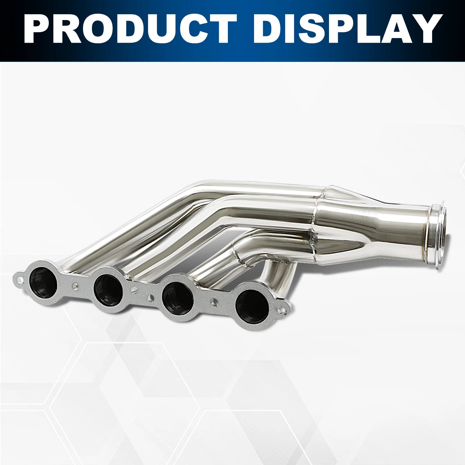 Exhaust Header for Chevy Small Block SBC LS1/LS2/LS3/LS6 V8 (1997–2014)