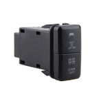 On-Off Push Switch Blue Green LED for Toyota Prado Hilux Landcruiser